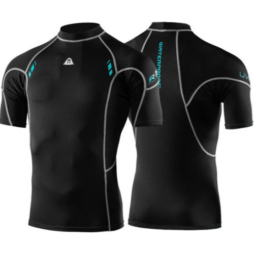 (Medium / Medium Large) Waterproof R30 Short Sleeve Rashvest (Mens)