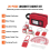Electrical Lockout Tagout Kit, 26 PCS Safety Kit για βιομηχανική, ηλεκτρική ενέργεια, μηχανήματα 6
