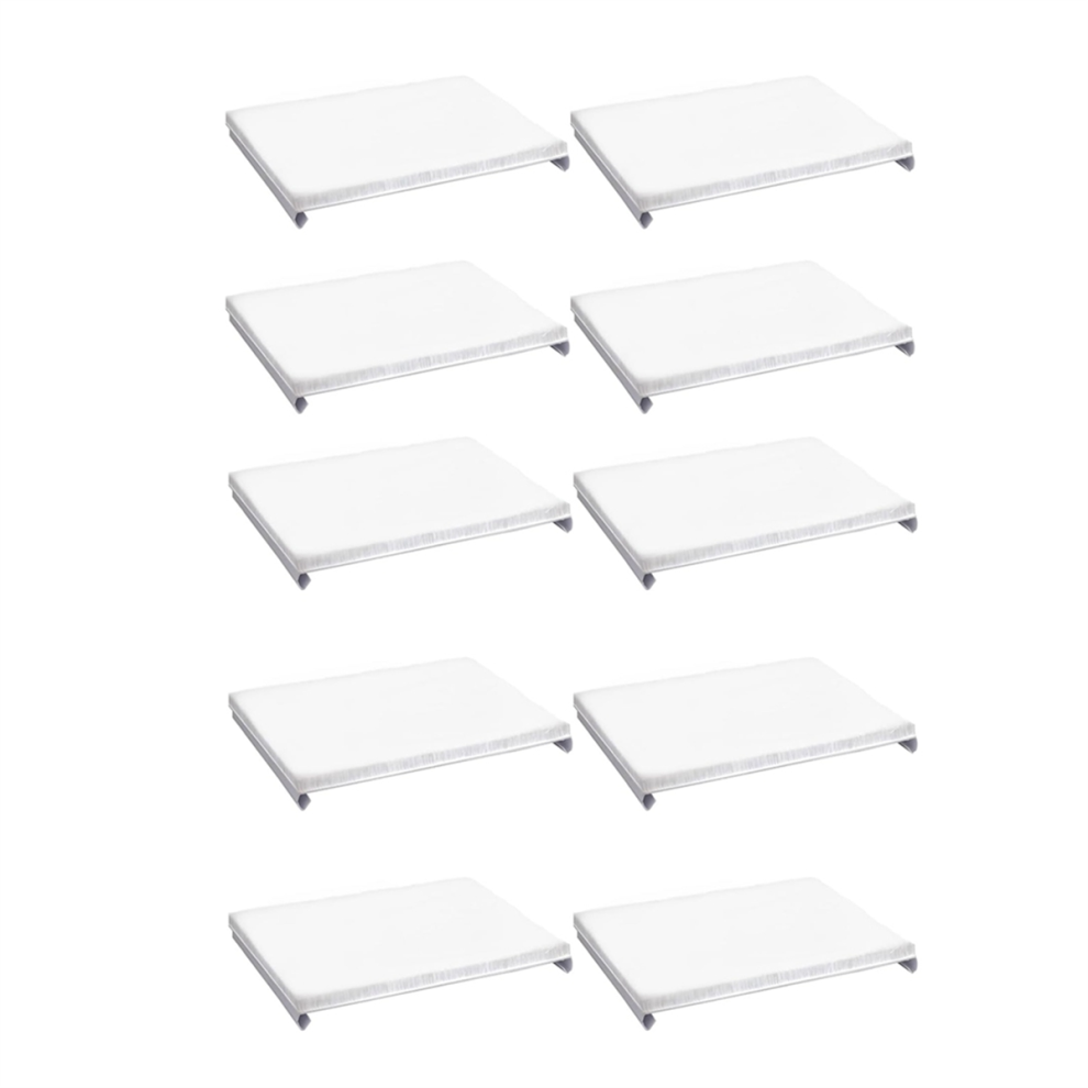 10Pcs Paint Edger Replacement Pads, Pad Refills Pads For Painting Wall And Ceiling Corner Painter Trim 4853931623208