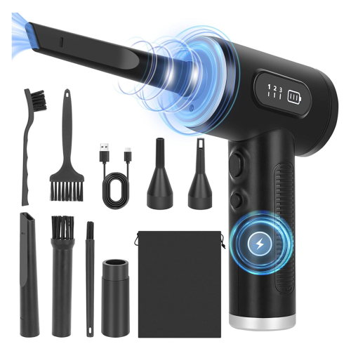 Aspirateur à Air Comprimé électrique 2 En 1, Souffleur Et Dépoussiéreur