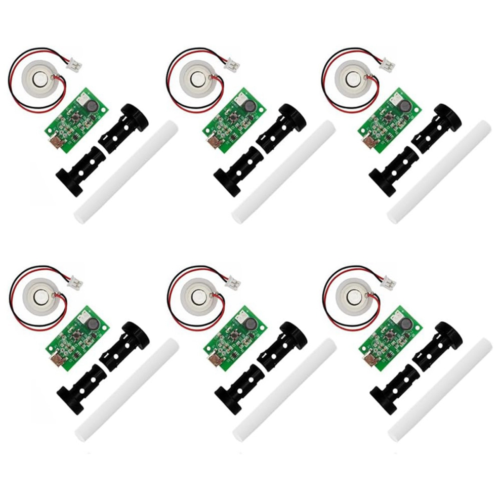 6Pack DC 5V USB Humidifieration Atomization Disc Mirco Interface Drive Circuit Board for DIY Home-image-OPC-PGJCSN5-NEW