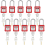 Lockout Tagout Locks Set, 10 PCS λουκέτα ασφαλείας, Lock Out Tag λουκέτα για ηλεκτρικά 11