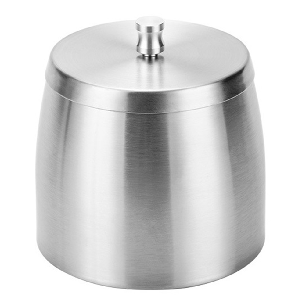 Ash Tray,Large Outdoor Ashtray with Lid,Ashtray for Outside Patio,Stainless Steel Windproof Smokeless Tray