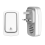 Self-Powered Wireless Doorbell UK Plug – Waterproof IP68, Loud Adjustable Volume, Long-Range Receiver & Transmitter, Elderly-Friendly 1