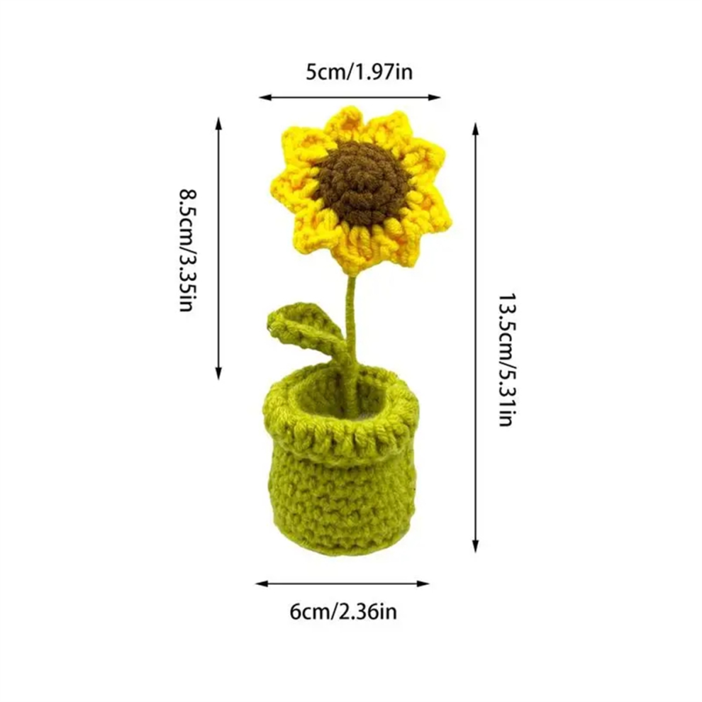Flower Chair Legs 4Pcs Leg Floor Protector Furniture Sock Elastic Non-Slip Sunflower Design For Oval 4852394665497