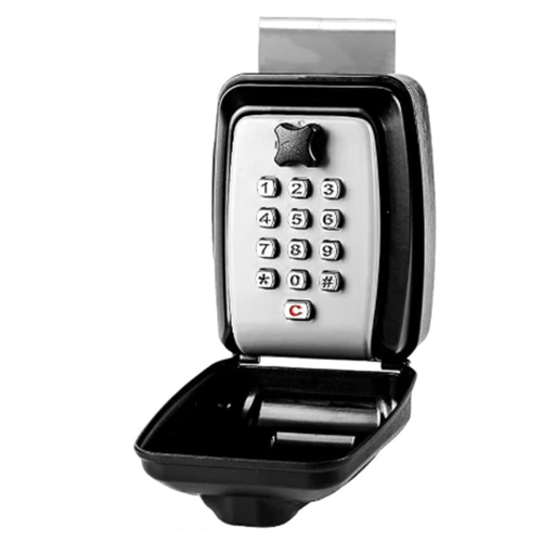 Car Window Lock Box, Key Punch Button Safe, for Carpooling, Turo