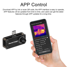 Type-C Infrared Thermal Imager -20-1000 Tempreature Measuring Meter Android Phone
