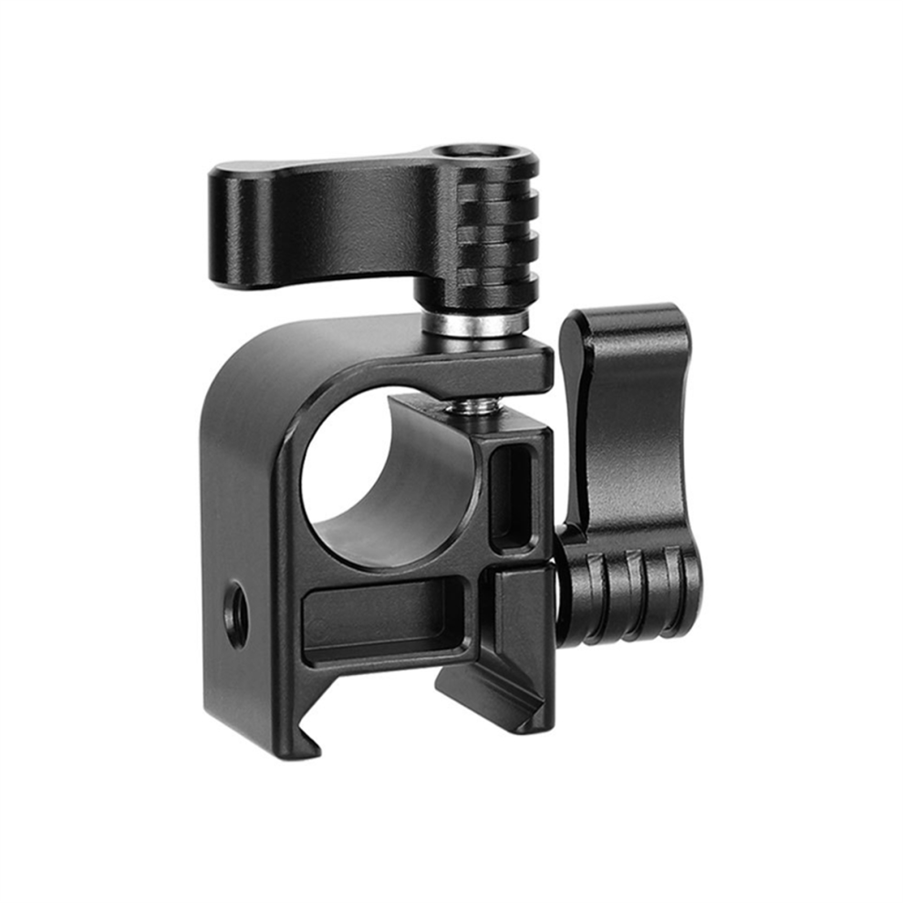 Jojomino 15Mm Single Hole Clamp Rig Quick Release For Dslr Cameras Monitor Viewfinder Attach