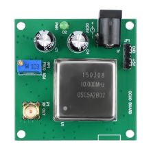 10MHz Frequenz OCXO Bord 10M-2525 10MHz/13DBM Referenz Platte Konstante Temperatur Kristall Oszillator Sinus Welle Ausgang