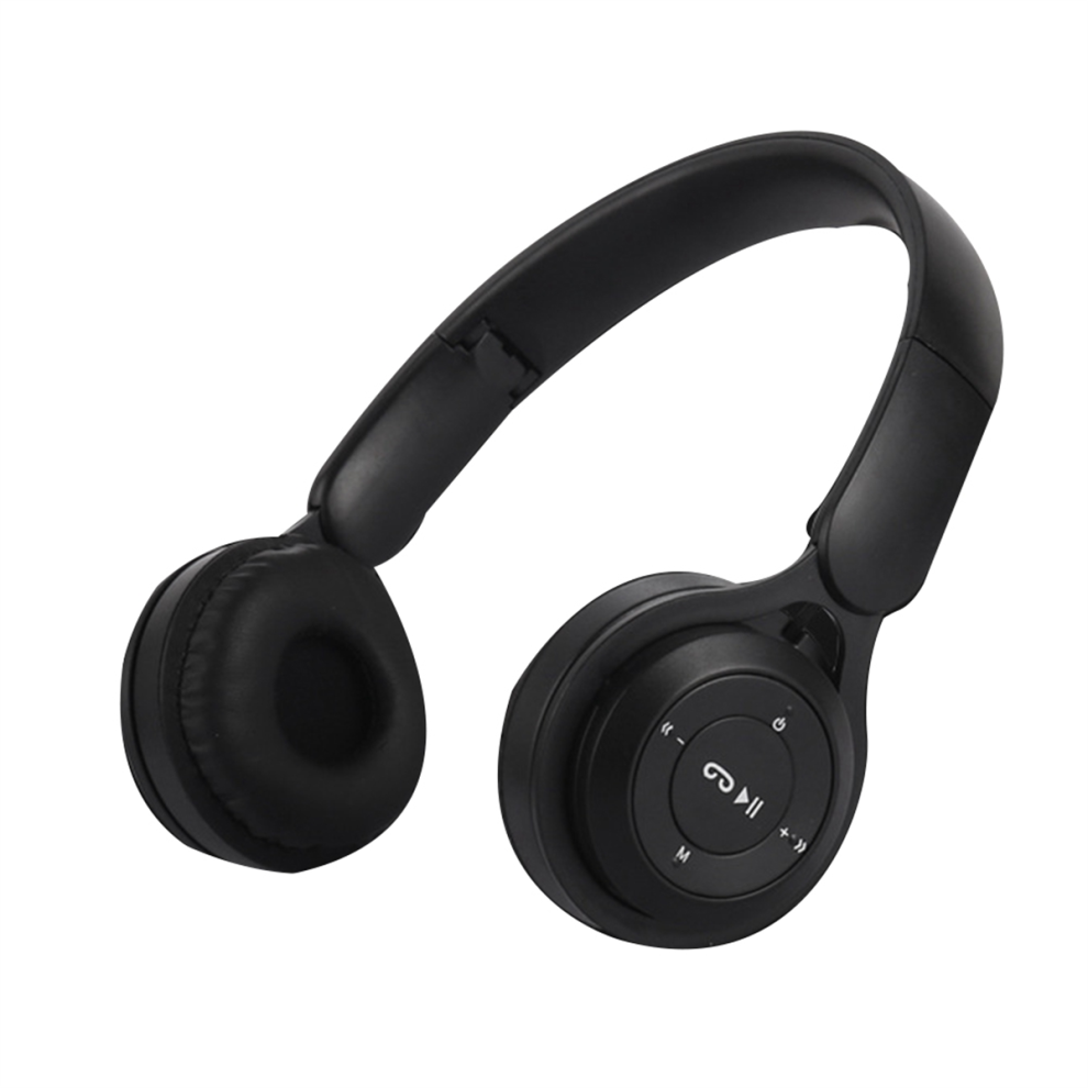 Headband Bluetooth Headset Y08 Wireless Portable Foldable Children Black 4852394669532