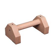 Soporte de flexiones de madera con base antideslizante para entrenamiento en casa, soporte para entrenamiento de fuerza de 30 cm.