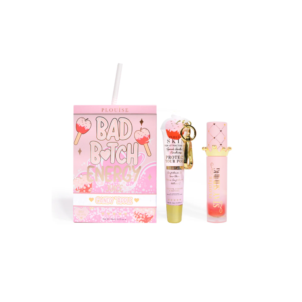 P Louise Red Bad B*Tch Energy Lip Duo Candy Apple