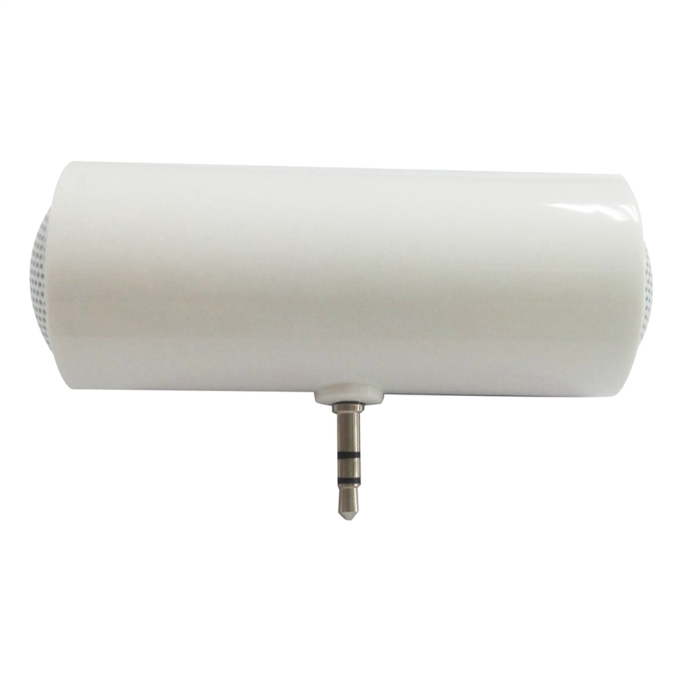 Mini Speaker 3.5Mm Portable Amplified Plug And Play For Mobile Phones Tablets White 4852394672341