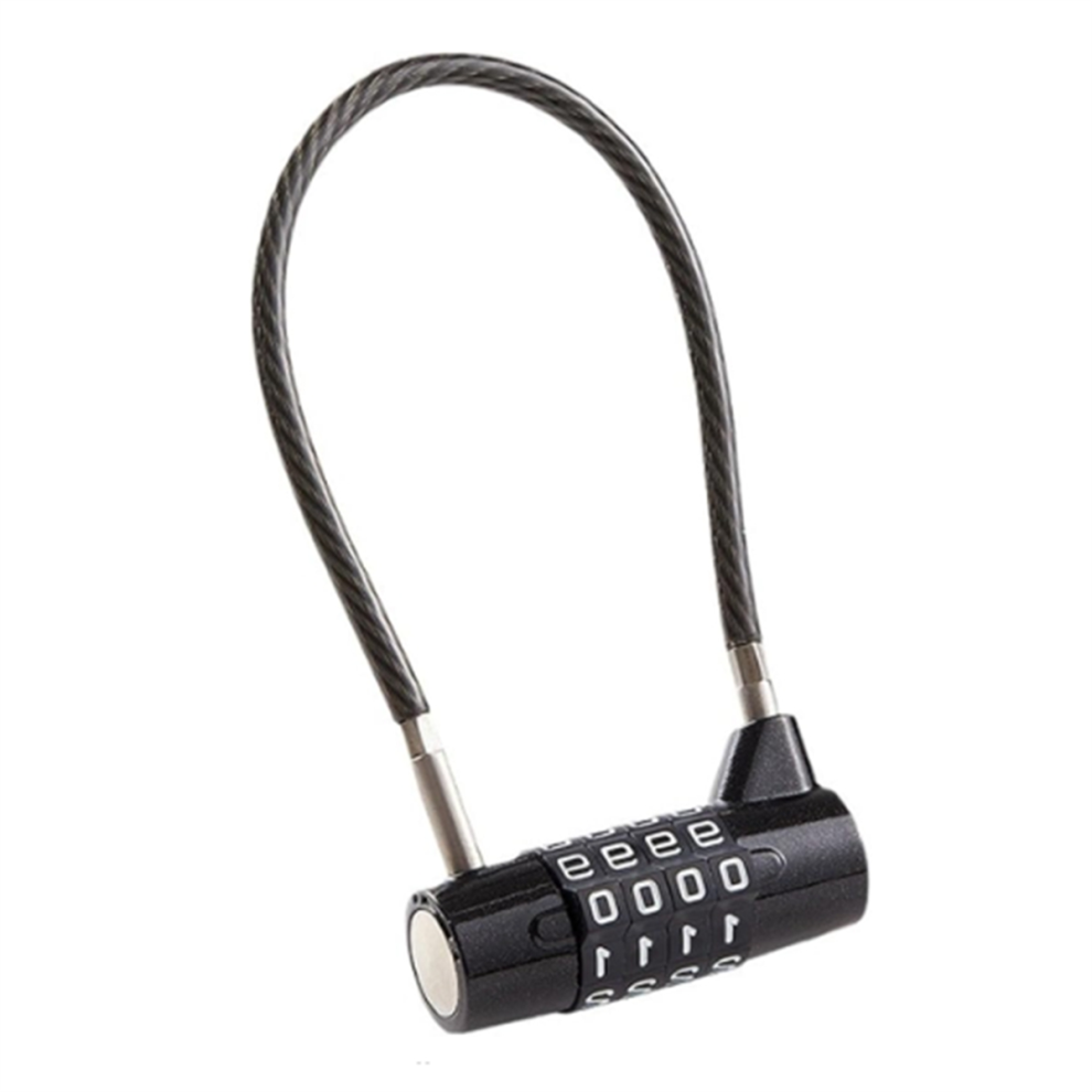 Luggage Locks, 4-Digit Security Suitcase Combination Padlock For Suitcases Flexible Cable Travel Lock, Bike Lock 4852394677025