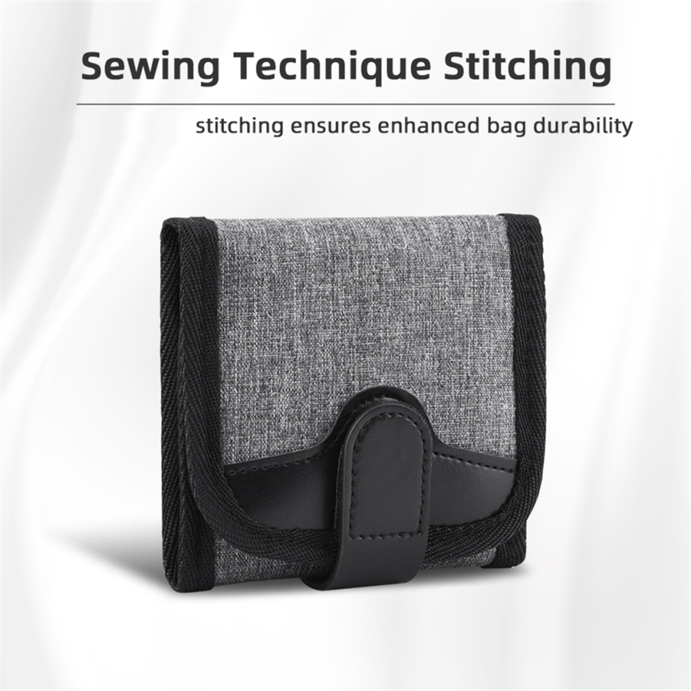 3 Pockets Lens Filter Bag Camera Pouch For 72Mm Nd Uv Cpl Holder Case 4852394677124