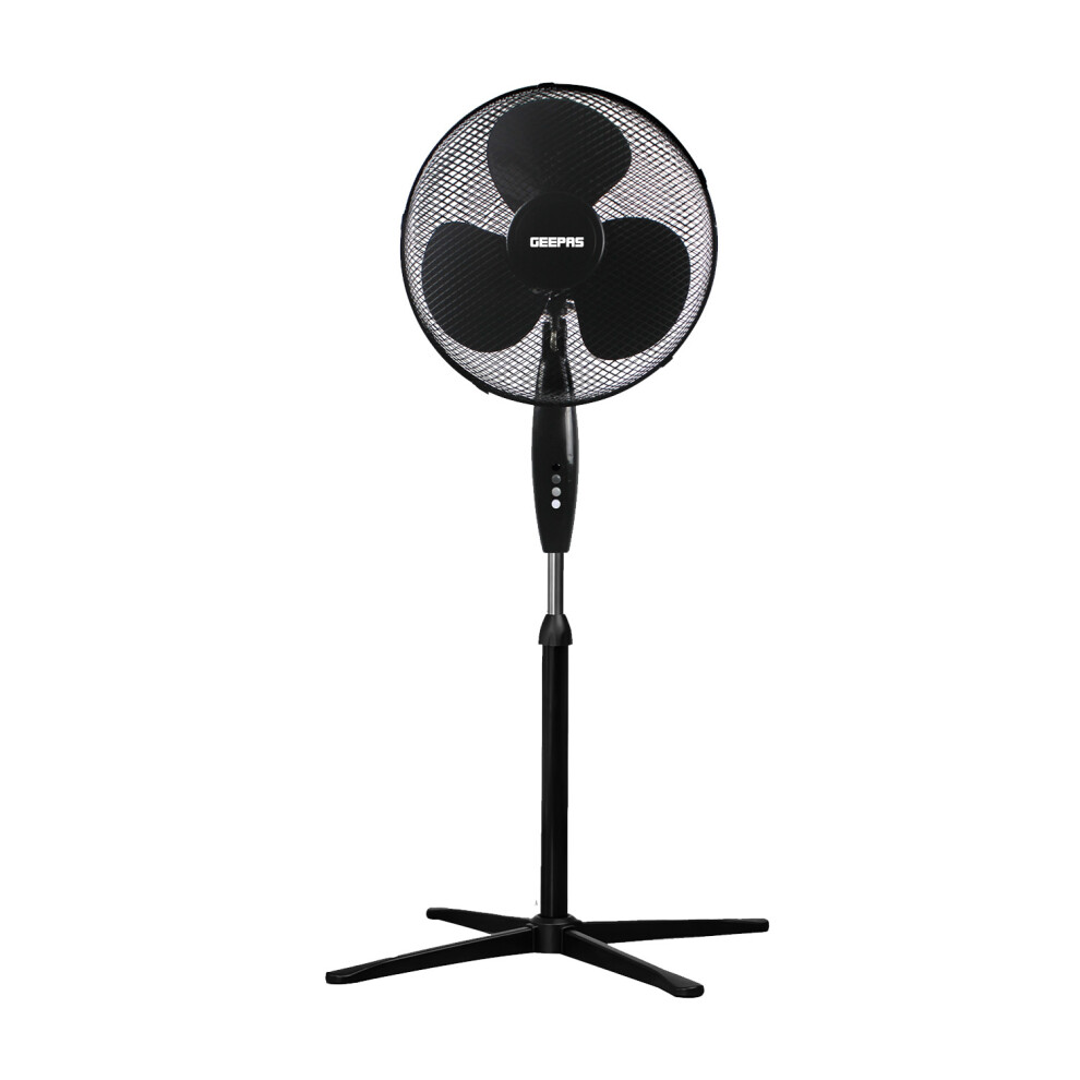 Geepas 16 Inch Pedestal Cooling Fan 40W Powerful Free Standing