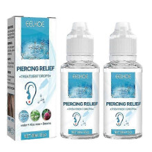 2pcs Piercing Bump Relief, Heal, Shrink, Remove Keloids Bumps Gentle, Effective Aftercare for Ears, Nose