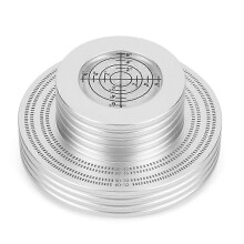 50hz/60hz Record Weight Lp Vinyl Record Clamp with Bubble Level Turntable Stabilizer Vibration Player Accessories