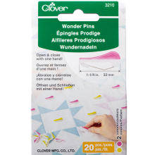 Clover Wonder Pins, 20pcs