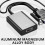 HDMI-compatible Adapter Cable VGA to HDMI-compatibe Converter Adapter for PC Laptops Display 4