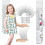 (F)Mirror Height Chart Multifuncional Decorative Height Wall Chart Children Present 3