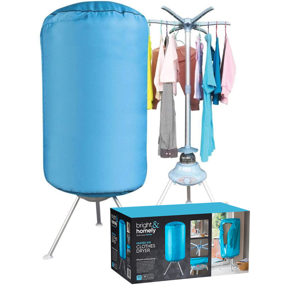 Powatron Portable Electric Clothes Dryer Indoor Home Dorms Buddy Best Hot Air Machine Dri