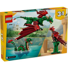 LEGO Creator 31161 3-in-1 Il drago medievale - Gioco di costruzione per ragazzi a partire da 9 anni