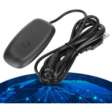 Wireless Gaming Receiver Adapter, USB 2.0 PC Receiver Gaming Controller Adapter Konsole für Microsoft Windows Xbox 360 Desktop -PC -Laptop -Spiele