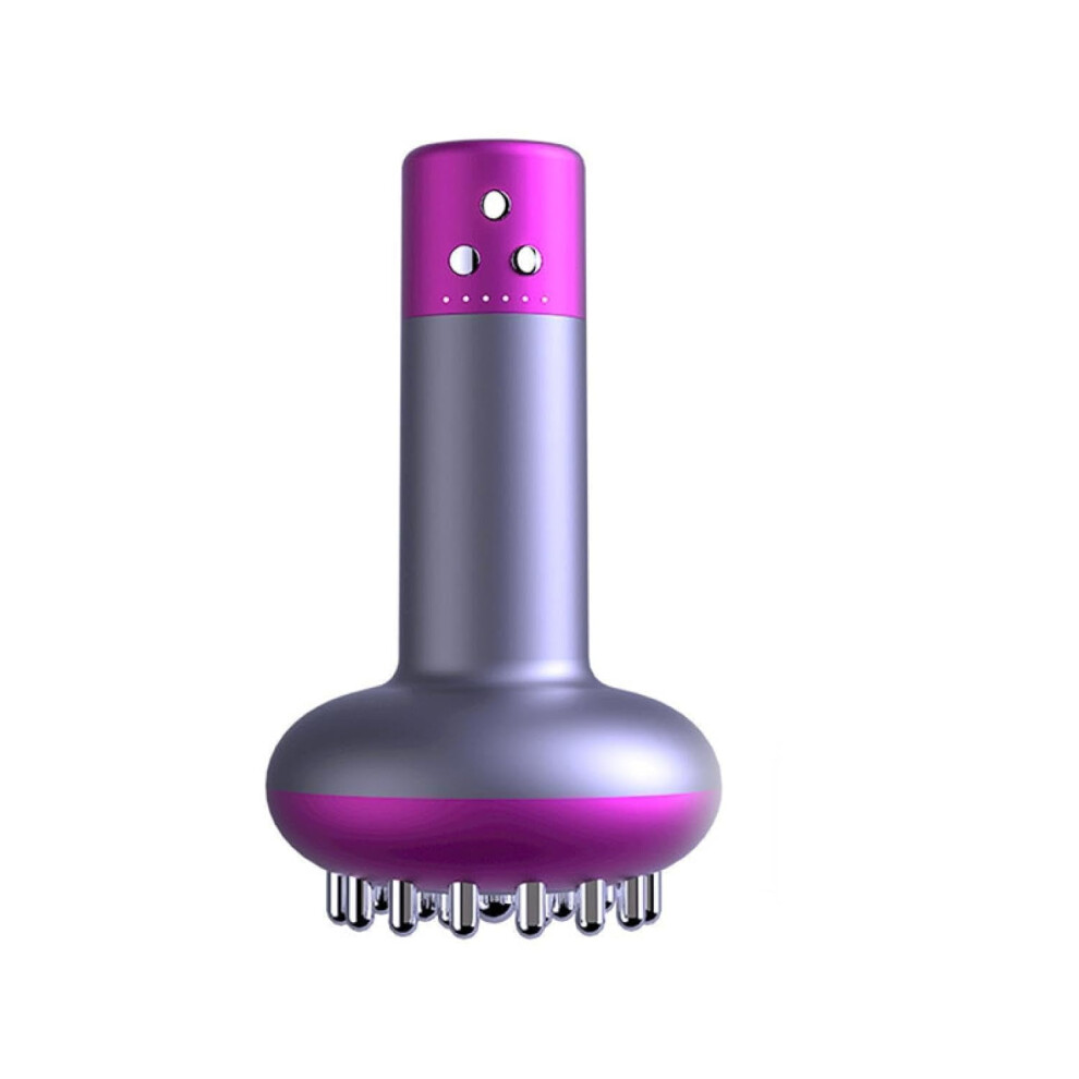 Meridian Massage Brush - Electric Scraping Meridian Brush 6 Speed Microcurrent Physiotherapy, Cellulite Massager, with Microelectric Heating Function