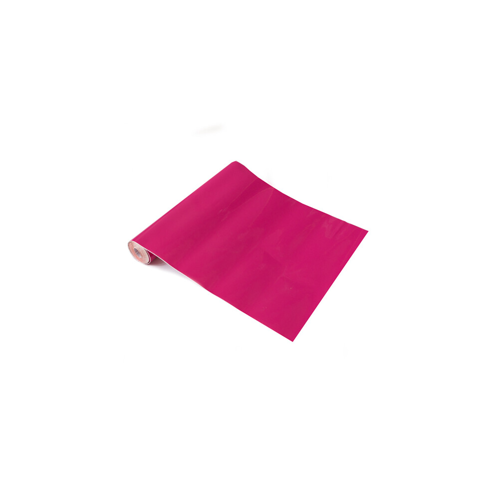 D-C-Fix Magenta (10M) Glossy Sticky Back Plastic Vinyl Wrap Film (45Cm Wide)