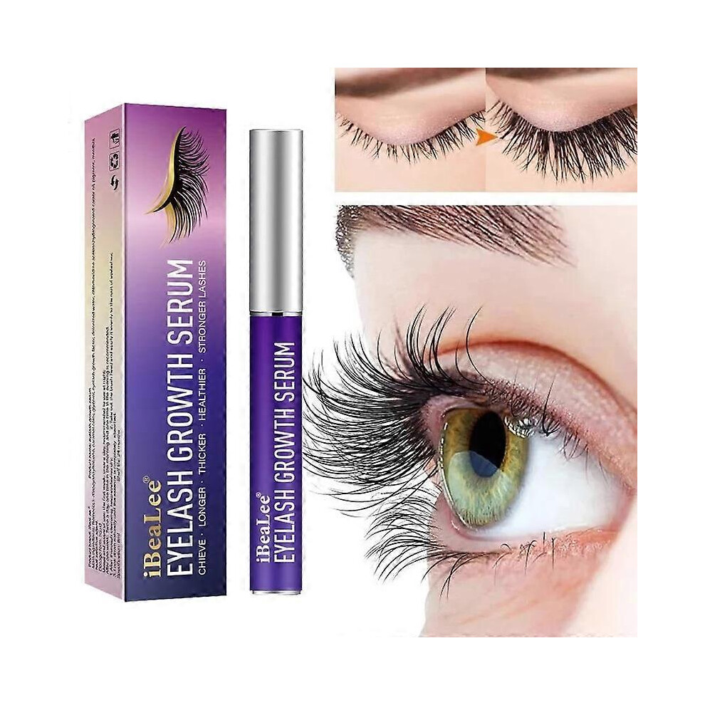 (3 Pcs) Eyelash Serum Eyebrow Growth Serum,Lash Serum for Eyelash Growth and Thickness,Lash Enhancing Boost Serum for Longer, Fuller and Thicker Natural Eyela