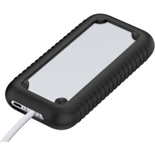 (Black) Silicon Protective Case for Vision Pro Battery,Anti-Scratch and Shock-Proof Protective Case for VR Vision Pro Battery Accessories