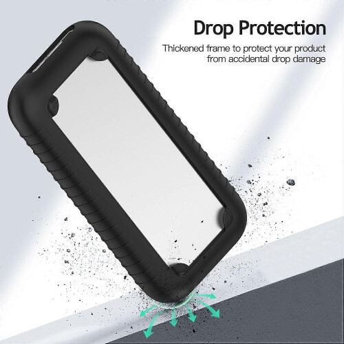 (Black) Silicon Protective Case for Vision Pro Battery,Anti-Scratch and Shock-Proof Protective Case for VR Vision Pro Battery Accessories 2