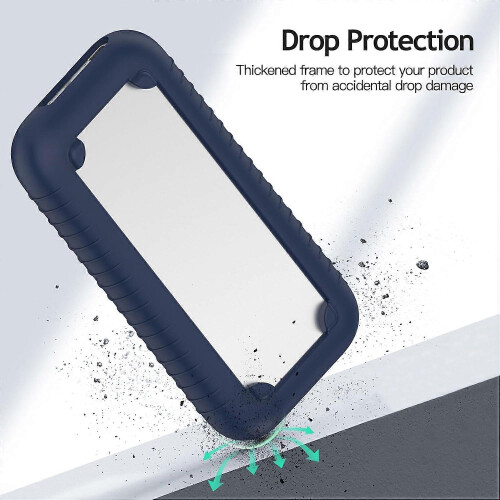 (Blue) Silicon Protective Case for Vision Pro Battery,Anti-Scratch and Shock-Proof Protective Case for VR Vision Pro Battery Accessories 2