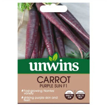 Unwins Purple Carrot Sun F1 Seeds
