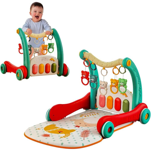2-in-1 Baby Learning Walker - Sit-to-Stand Toy 1