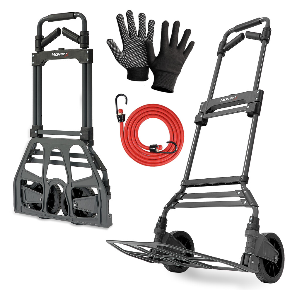 Moverx 150Kg Sack Truck Heavy-Duty Folding Aluminium Hand Truck 5065019562180