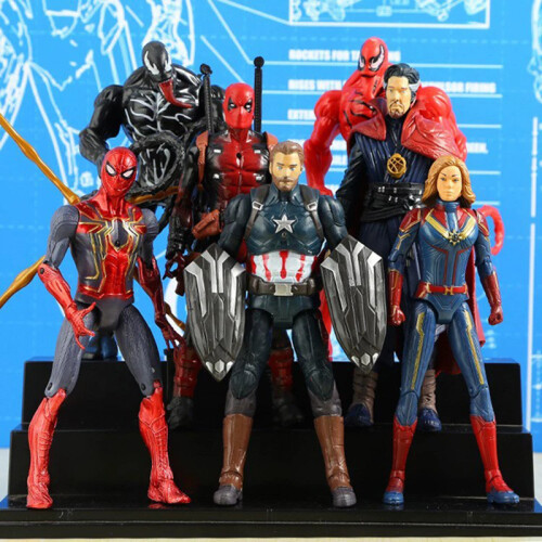 14 Pcs Marvel Avengers Play toy PVC 7 2