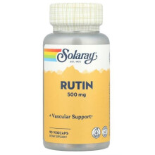 Solaray, Rutiini, 500 mg, 90 VegCaps