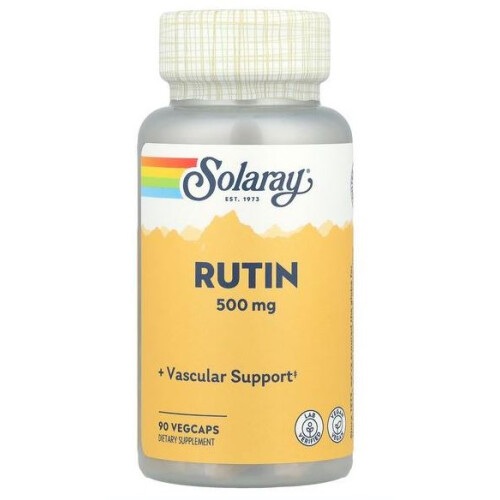 Solaray, Rutin, 500 mg, 90 VegCaps