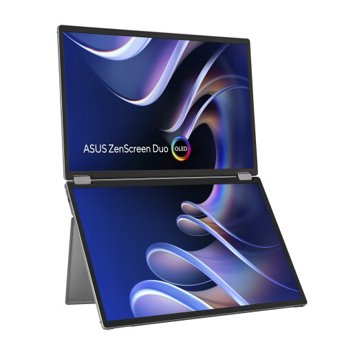 ASUS Monitor OLED - ASUS - ZenScreen Duo MQ149CD - 14 polegadas - 1920x1200 - Ultra-portátil