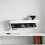 (Black, Multicolor) Wall Mount Floating Shelf Hidden Storage Box Secret Compartment Organizer for Home Office - Black 4