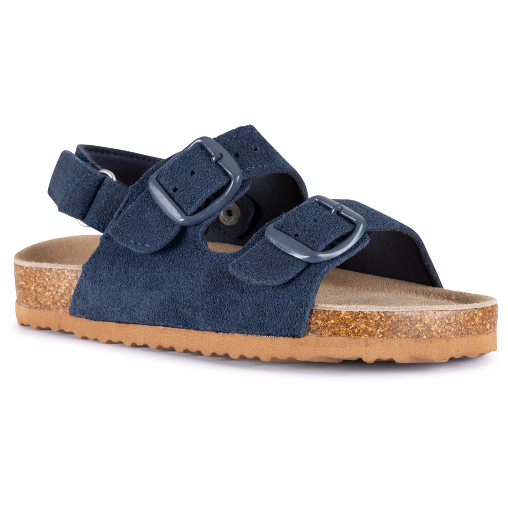 (6.5, Navy) Trespass Kids Casual Sandals with Straps Chiron