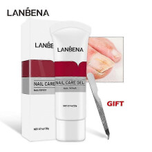 (20g) Lanbena Nail Repair Liquid Nail Treatment With File Effective Anti Fungal Fingernails
