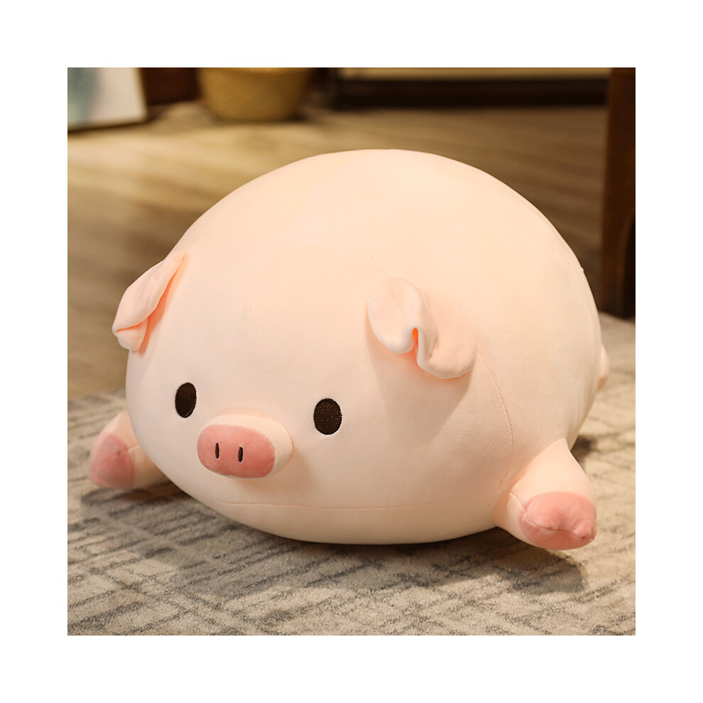 (Dull, 40cm) Piggy Chubby Adorable Plush Toy Cute Sleep Buddy Girls Bedroom Gifts Companion
