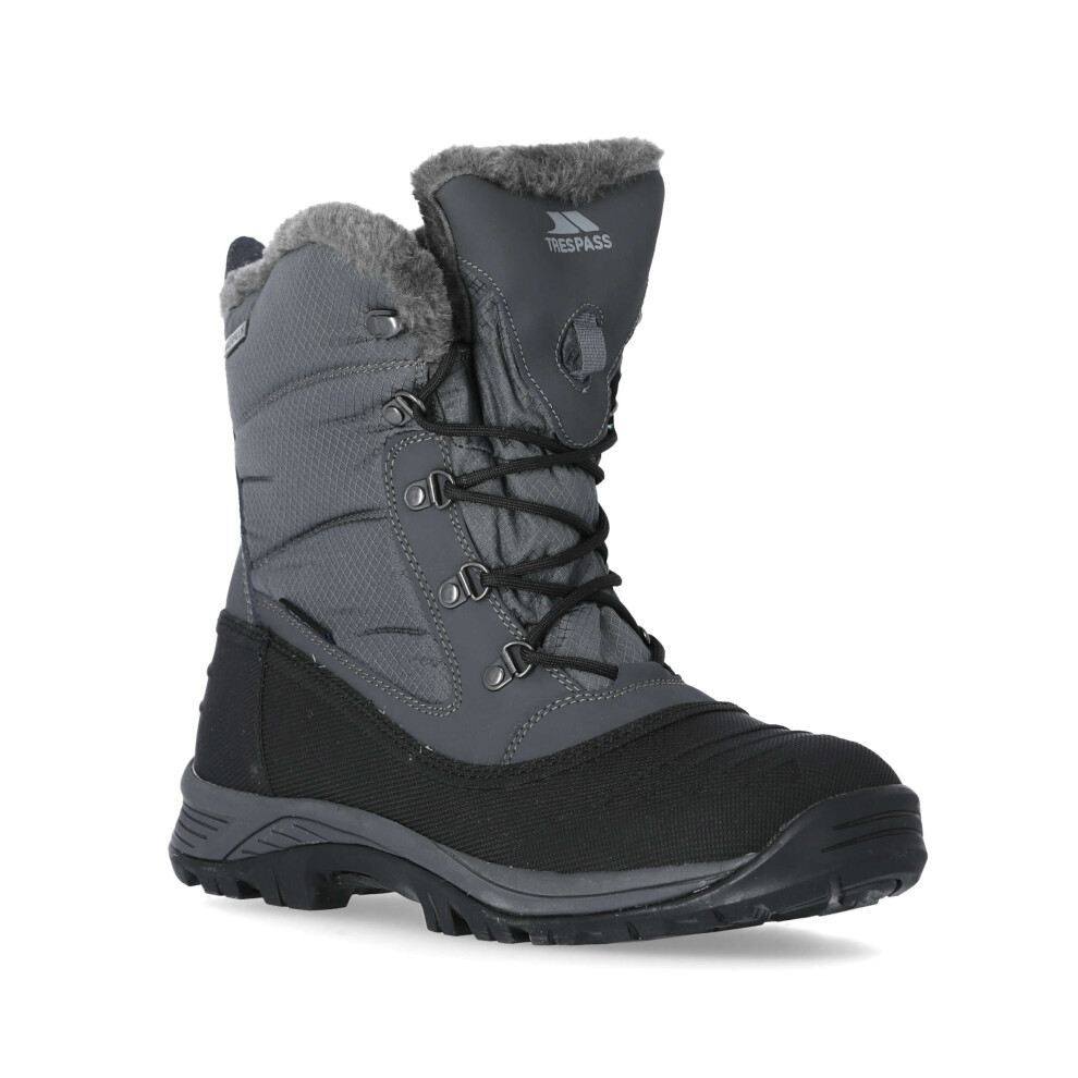 (7, Castle) Trespass Mens Snow Boots Waterproof Negev II