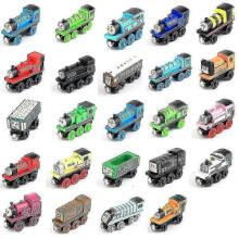 (30) Thoma & Friends Wooden Railway Train Magnetic Train Toys Decor for Toddlers Kids Engine Vehicles Toy Train Cars for Boys Girls