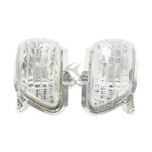 (clear light Len) Motorcycle Front Turn Signal Lights Lens Shell For Honda Goldwing GL1800 2001-2017 2016 2015 2014 2013 2012 clear/ smoke/ orange