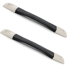Set of 2 black luggage handles, replacement luggage handles, replacement luggage handles for suitcases, luggage, tool boxes