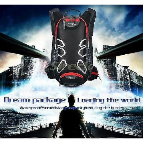 (Blue) Waterproof Mtb Equipment Cycling Backpack Loadable Water Bag 2